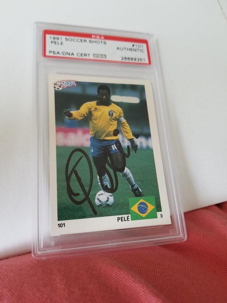 Auction Prices Realized Soccer Cards 1991 SOCCER SHOTS Pele