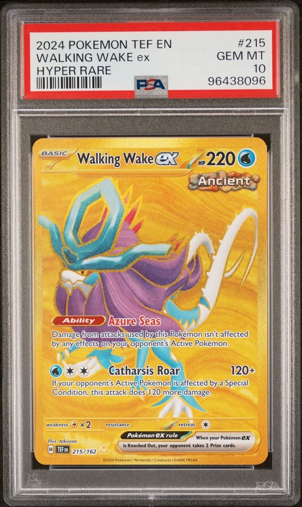 walking wake ex pokemon card price Amazon.com: Pokemon – Walking Wake ex - 215/162 main image 0