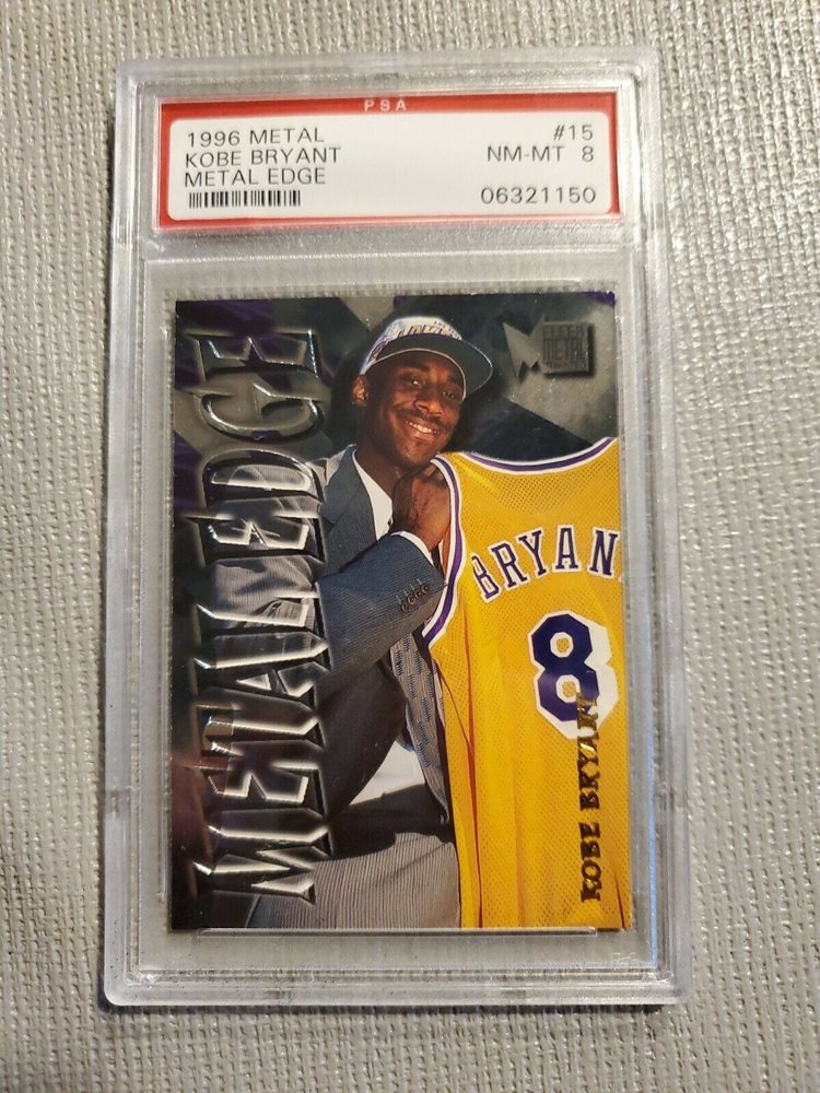 Auction Prices Realized Basketball Cards 1996 Metal Edge Kobe Bryant
