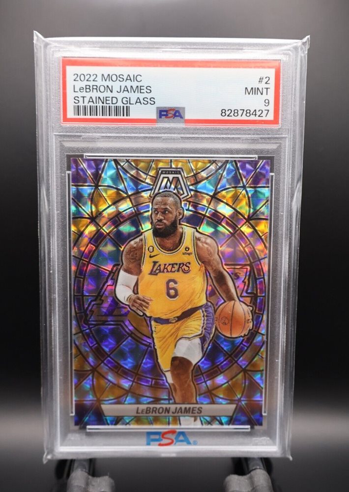 レブロン・ジェームズ　PSA 10 Auction Prices Realized Basketball Cards 2022 PANINI MOSAIC