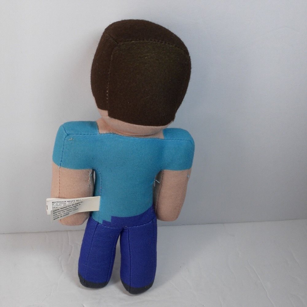 Minecraft Steve Plush Toy Factory Stuffed Doll Explorer