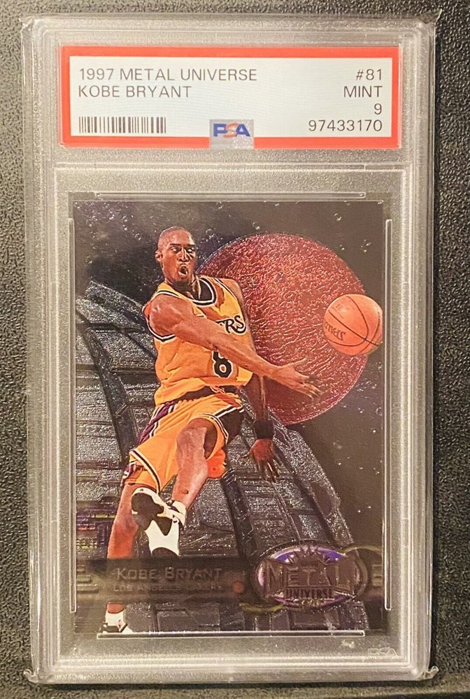 PSA鑑定済 1997 KOBE BRYANT METAL UNIVERSE PSA鑑定済 1997 KOBE BRYANT METAL UNIVERSE