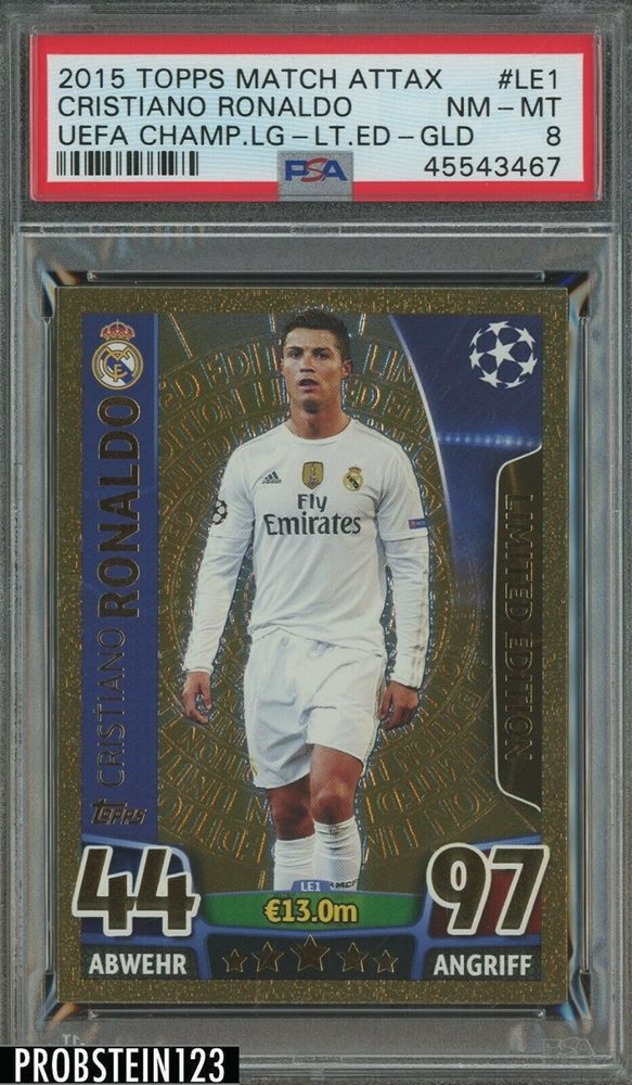 Auction Prices Realized Soccer Cards 2015 TOPPS MATCH ATTAX UEFA