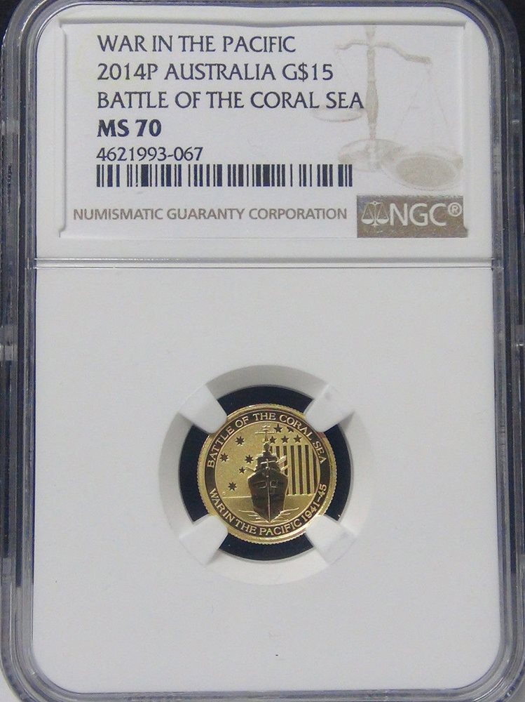 2014年 オーストラリア クーカバラ 1ドル 銀貨 MS 70 NGC 2014年 オーストラリア クーカバラ 1ドル 銀貨 MS 70 NGC