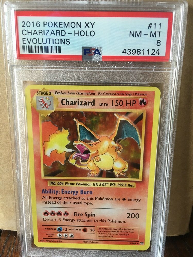 Auction Prices Realized Tcg Cards 2016 Pokemon XY Evolutions CharizardHolo