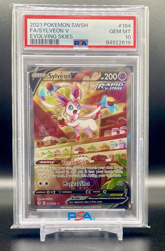 JAPANESE Pokemon TCG: Sylveon V - Graded PSA 10 GEM MINT