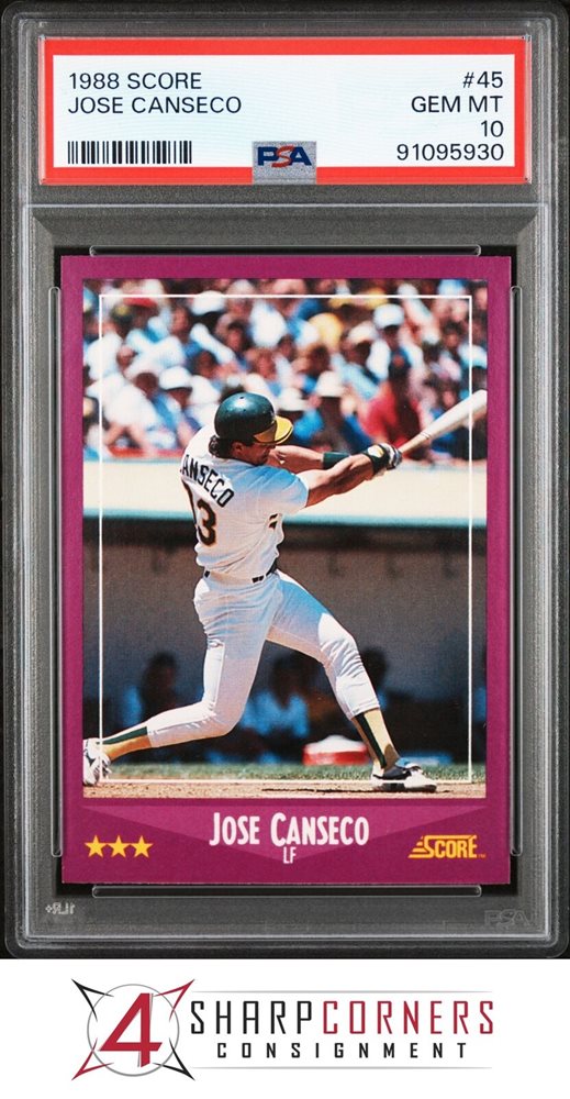 Jose Canseco Card Value