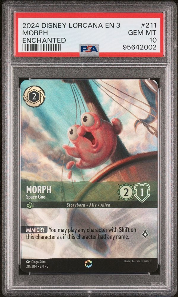 PSA10 DISNEY LORCANAモーフ エンチャンテッド 773 Auction Prices Realized Tcg Cards 2024 DISNEY LORCANA EN 3