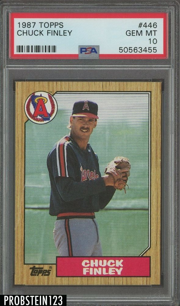 Auction Prices Realized Baseball Cards 1987 Topps Chuck Finley