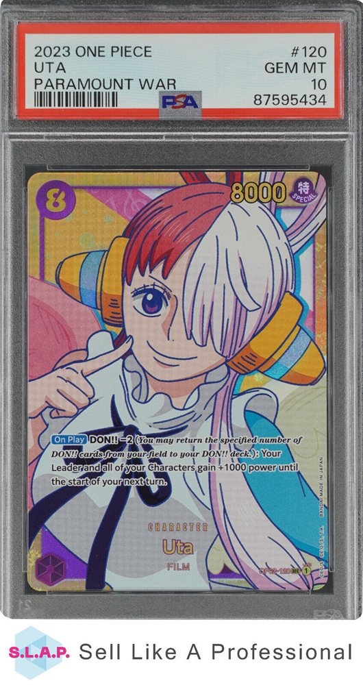 Auction Prices Realized Tcg Cards 2023 ONE PIECE OP02-PARAMOUNT