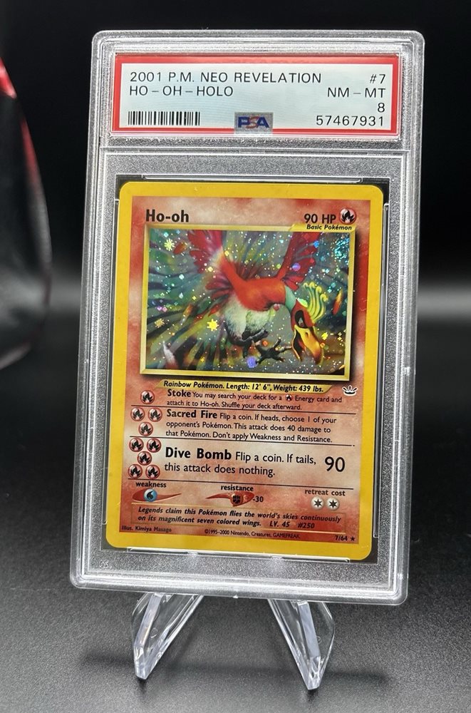ポケモンカードゲーム HO-OH-HOLO PSA8 Auction Prices Realized Tcg Cards 2001 POKEMON NEO