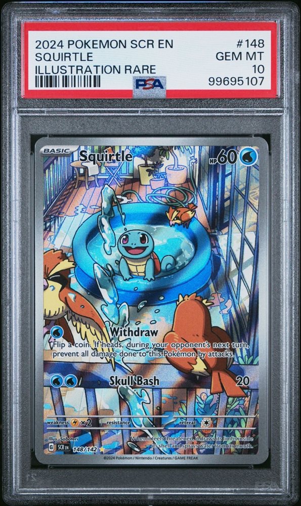PSA10 スティッチ エンチャンテッド 世界に6枚【PSA10】ジーニー 私はあなたの子分 エンチャンテッド