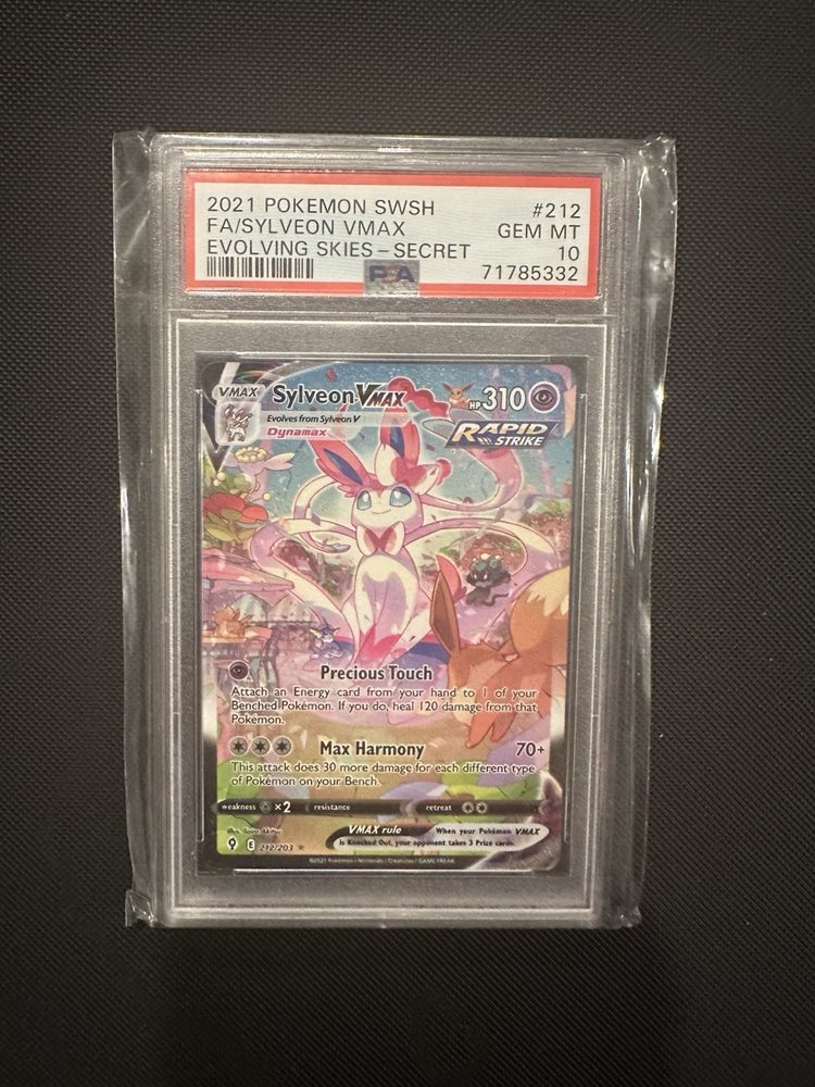 PSA10 ニンフィアVMAX FA/SYLVLEON 2021 PSA 10 Sylveon VMAX HR SA