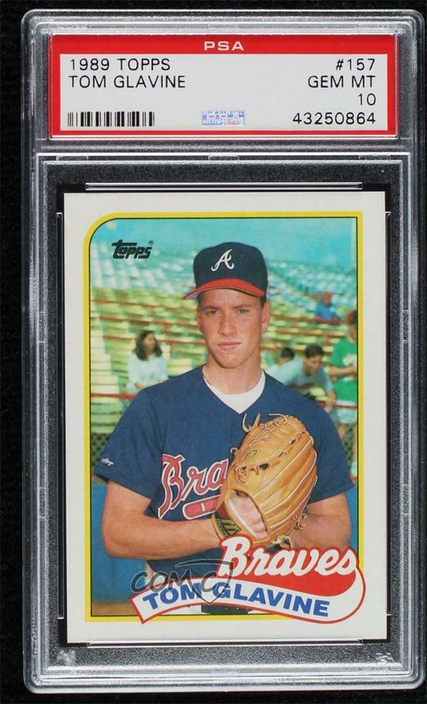 Auction Prices Realized Baseball Cards 1989 Topps Tom Glavine
