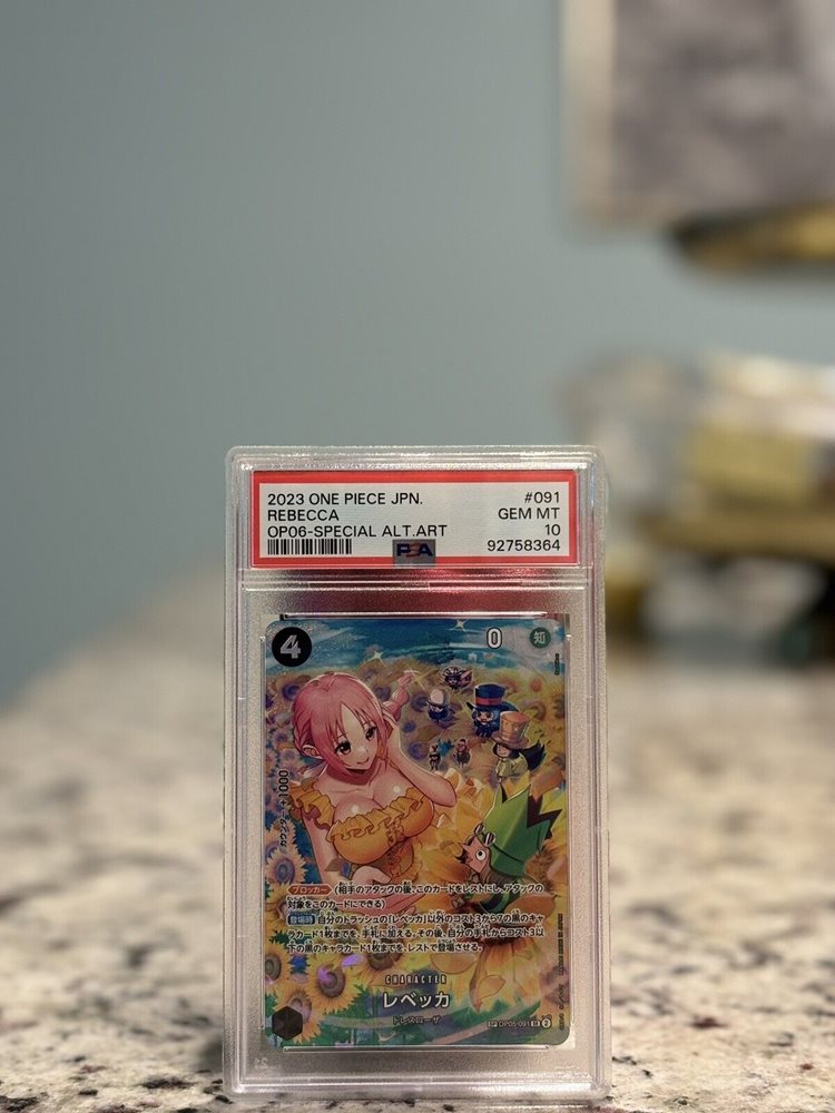 2023 ONE PIECE OP06 JP レベッカ PSA10 2023 ONE PIECE OP06 JP レベッカ PSA10 - メルカリ