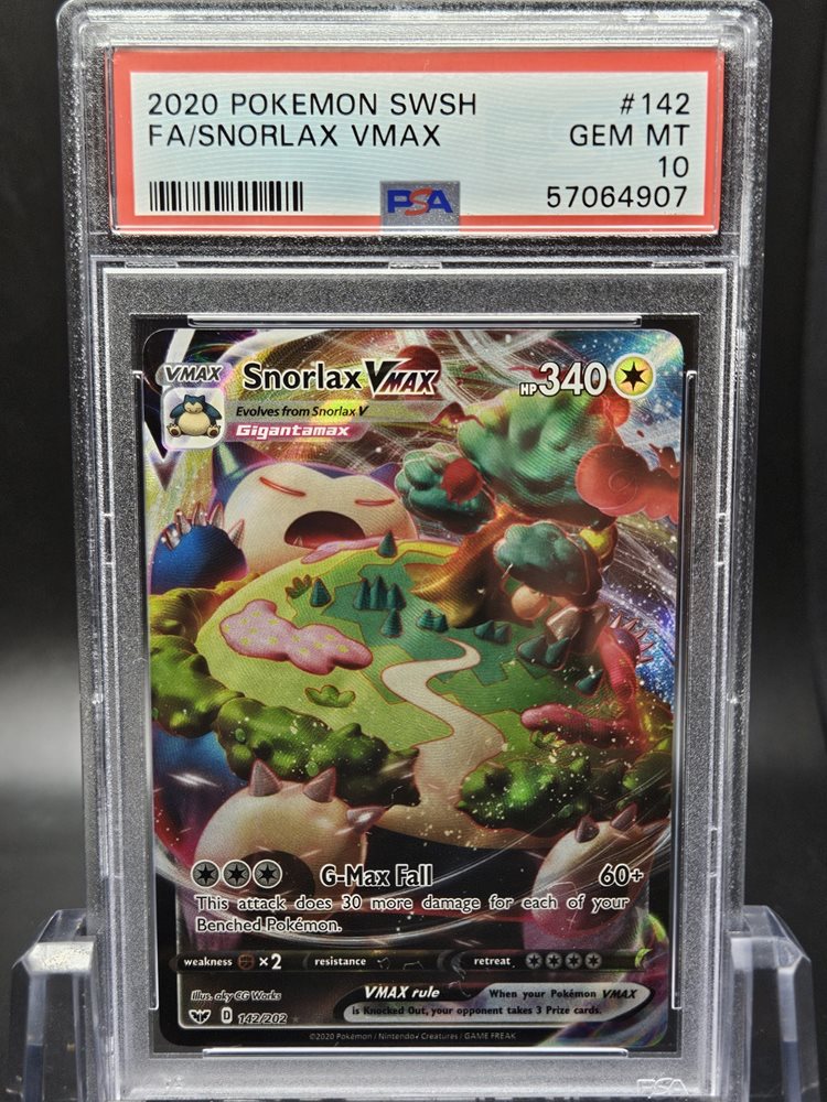 エーフィ v max sa psa9 PSA 10 - 2021 Japanese Pokemon - Rayquaza Full Art VMAX #252