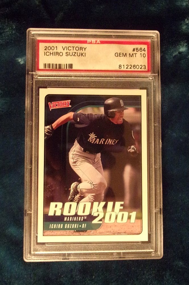 MLB - ICHIRO イチロー2001 Upper Deck Victory PSA10 Auction Prices Realized Baseball Cards 2001 UPPER DECK