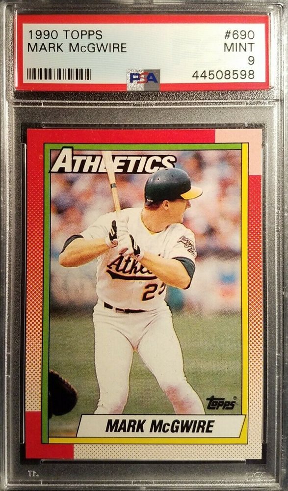 Auction Prices Realized Baseball Cards 1990 Topps Mark McGwire