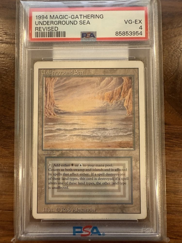マジック：ザ・ギャザリング 1994 Underground Sea PSA 9 Auction Prices Realized Tcg Cards 1994 MAGIC THE GATHERING