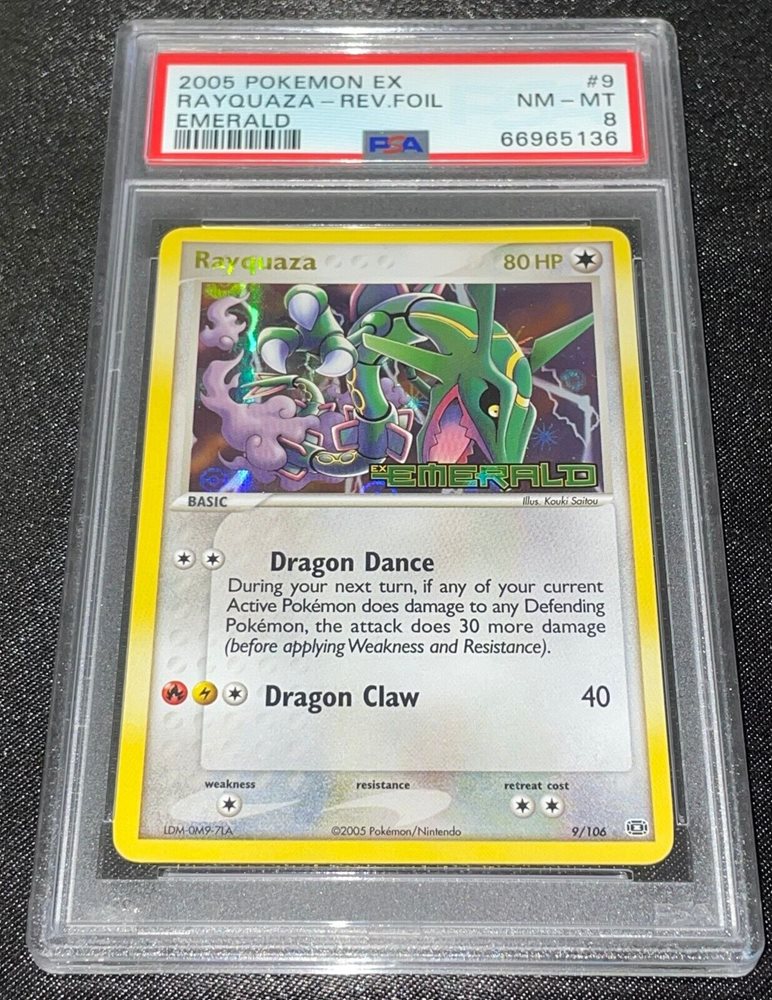 ポケモンカードゲーム Rayquaza EX Emerald [Reverse Holo]9/106 Rayquaza 9/106 Emerald Reverse Holo for sale online | eBay