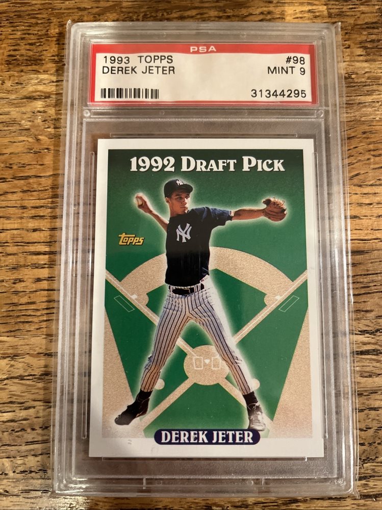 1993 デレク・ジータ　psa7 Auction Prices Realized Baseball Cards 1993 SELECT Derek Jeter
