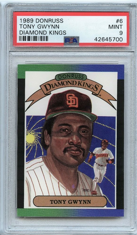 Auction Prices Realized Baseball Cards 1989 Donruss Tony Gwynn Diamond