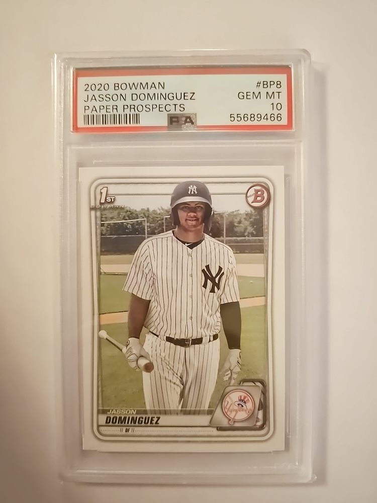 その他 Jasson Dominguez Bowman 2020 PSA10 Auction Prices Realized Baseball Cards 2020 BOWMAN PAPER