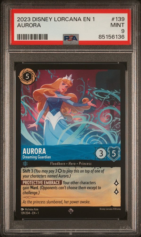 オーロラ　ロルカナ Auction Prices Realized Tcg Cards 2023 DISNEY LORCANA EN 1