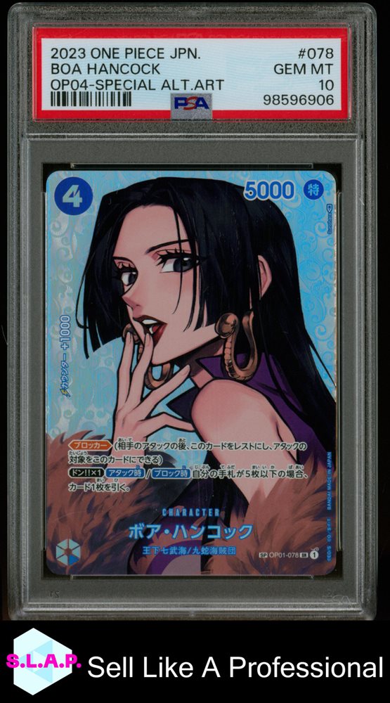 Auction Prices Realized Tcg Cards 2023 ONE PIECE JAPANESE OP04