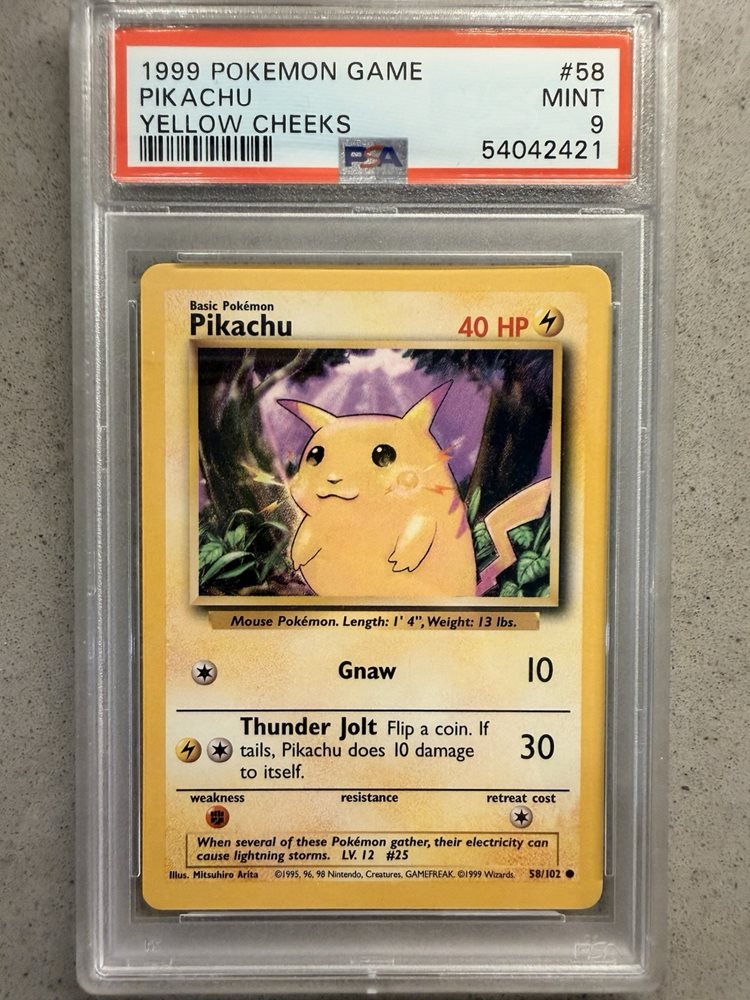 【PSA鑑定済】☆2枚セット☆ 1999 ピカチュウ（イエローチークス） Auction Prices Realized Tcg Cards 1999 POKEMON GAME Pikachu