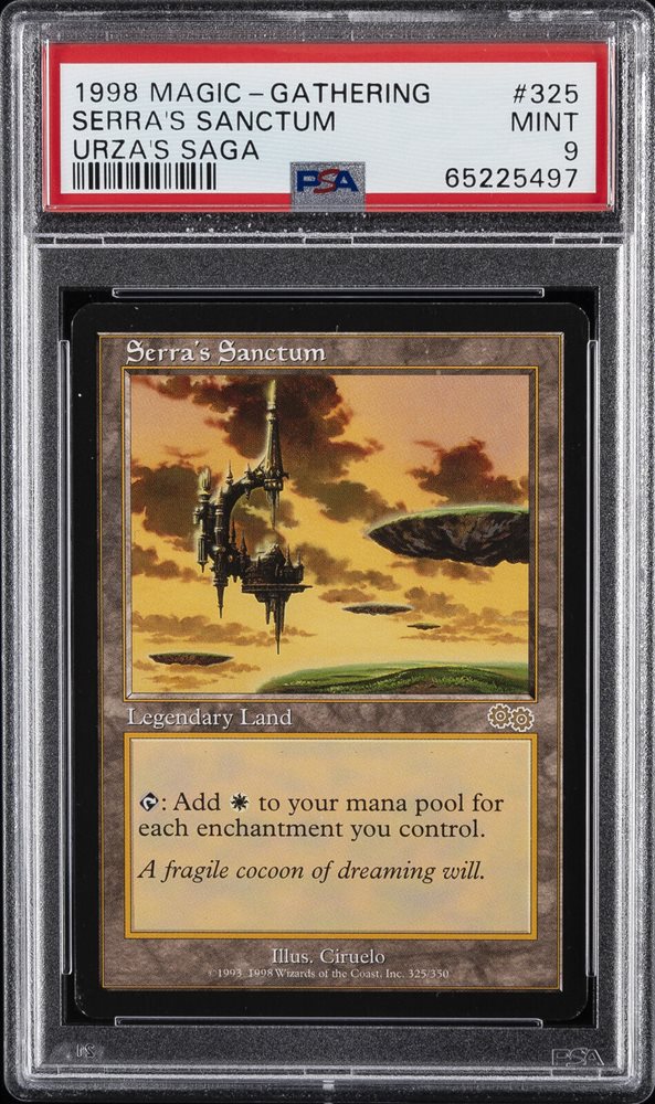 Serra's Sanctum (USG：英) Serra's Sanctum Japanese Urza's Saga USG mtg SP | eBay