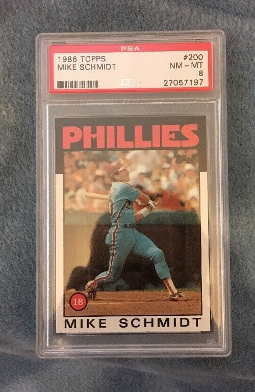 Auction Prices Realized Baseball Cards 1986 Topps Mike Schmidt