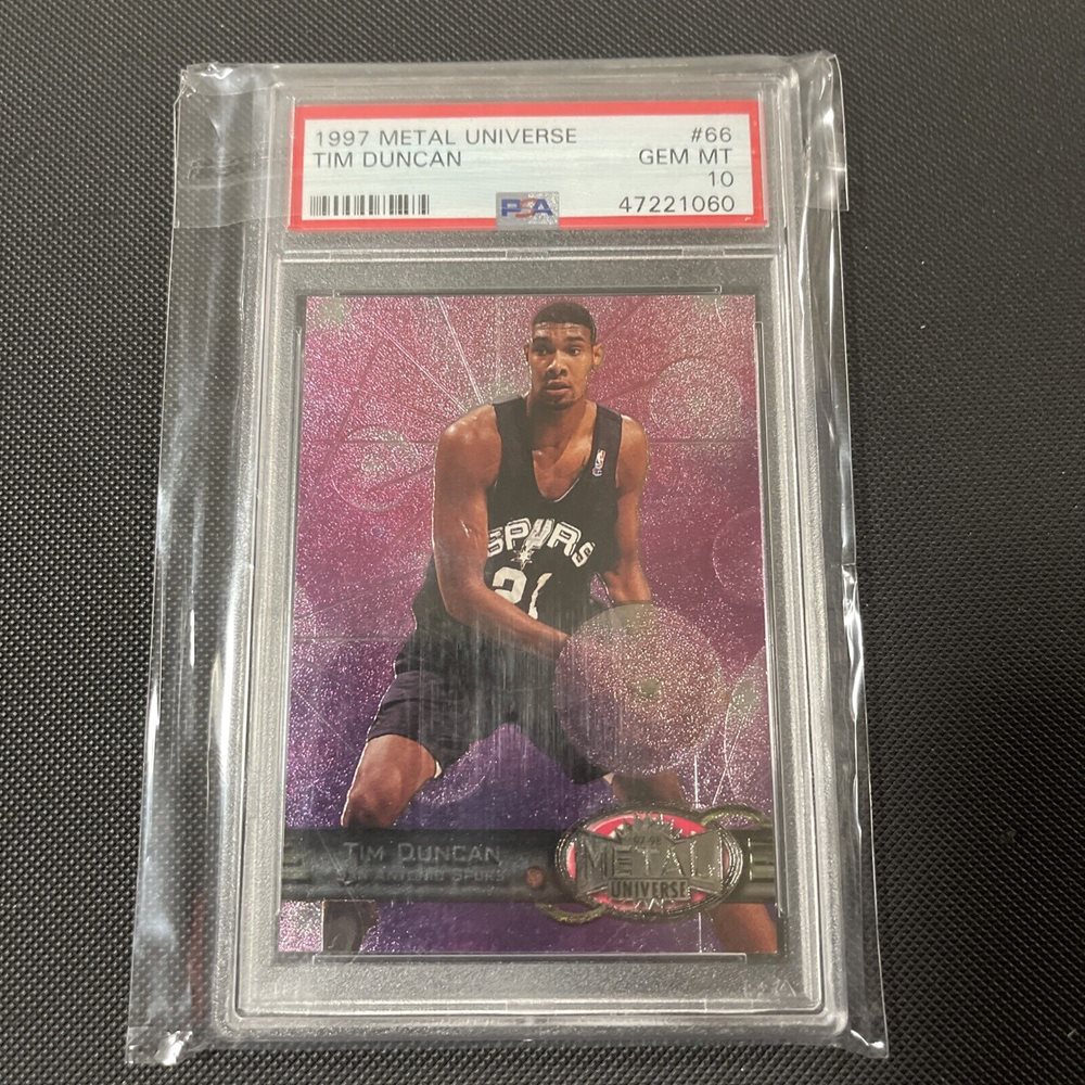 Auction Prices Realized Basketball Cards 1997 Metal Universe Tim 