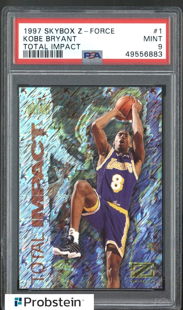 その他 1997 Skybox Z-Force Kobe Total Impact Auction Prices Realized Basketball Cards 1997 SKYBOX Z-FORCE