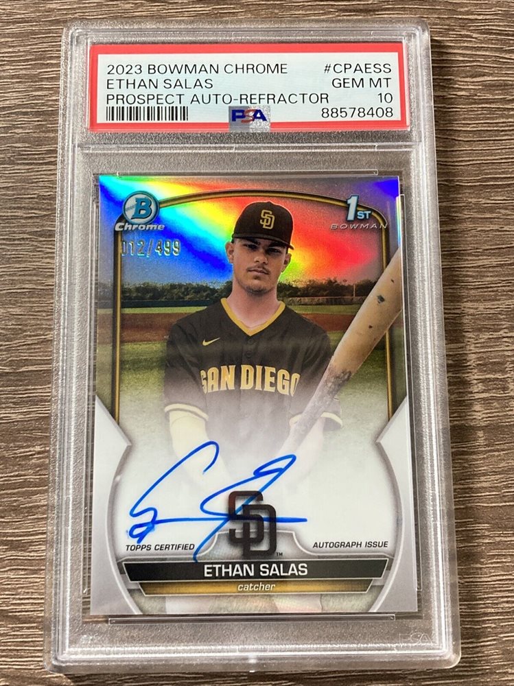 その他 Bowman Chrome Ethan Salas patch Auto 2024 Bowman