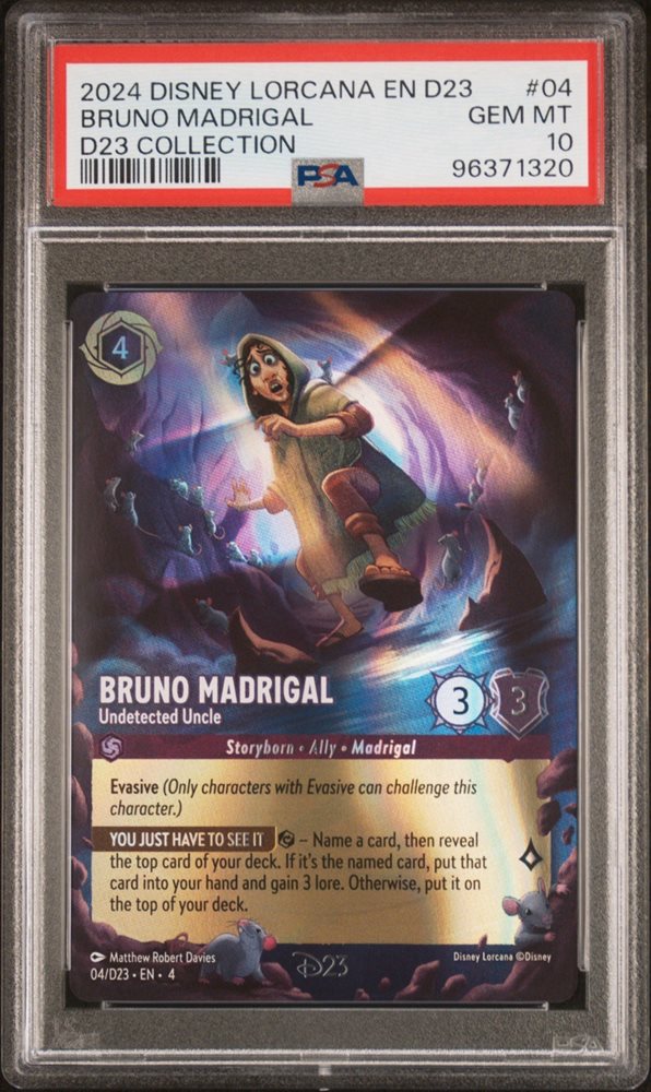 Auction Prices Realized Tcg Cards 2024 DISNEY LORCANA EN D23