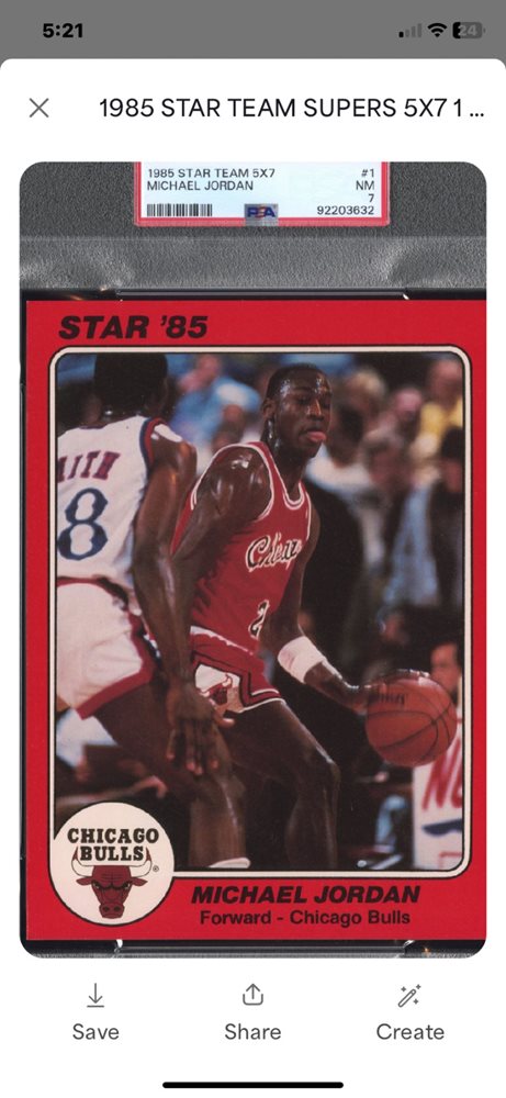 Auction Prices Realized Basketball Cards 1985 STAR TEAM