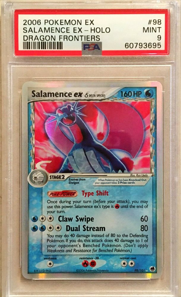 salamence ex pokemon card Salamence ex Ultra Rare Journey Together 114/159, NM Pokemon Card main image 0