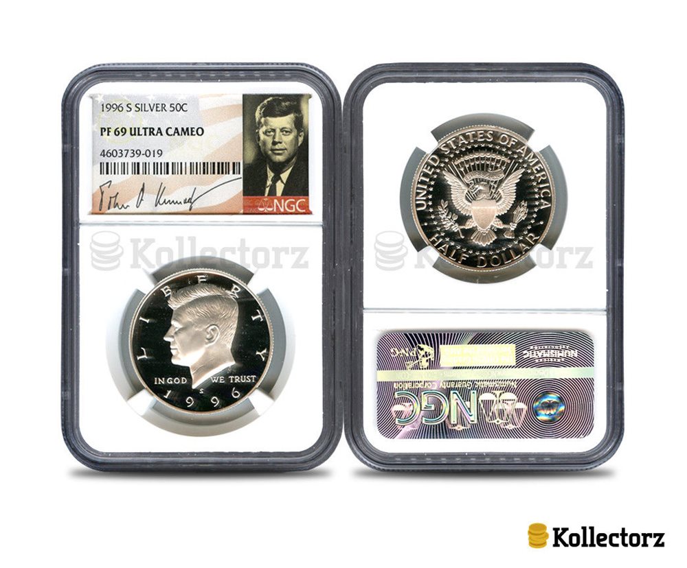 1996-S Silver Kennedy Half PR69DCAM PCGS Proof 69 Deep Cameo