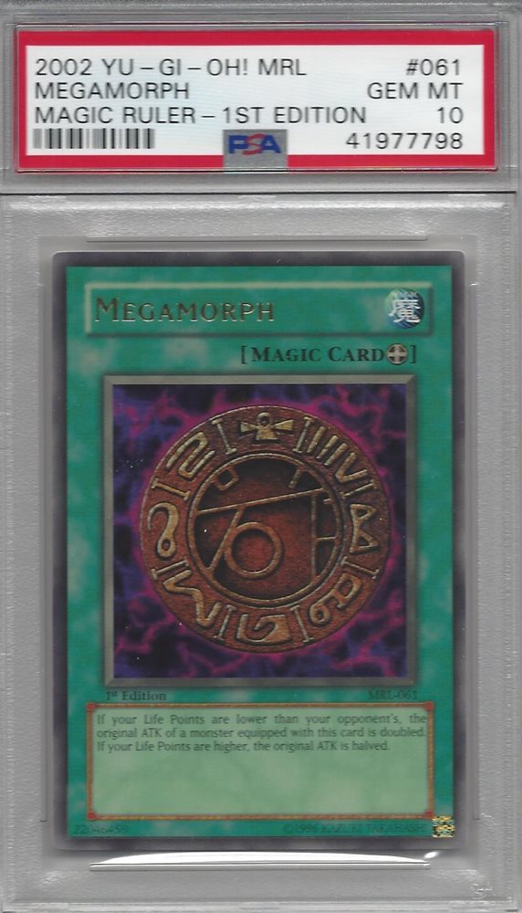 eBay Auction Item 312384326407 Tcg Cards 2002 Yu-Gi-Oh! Mrl-Magic Ruler