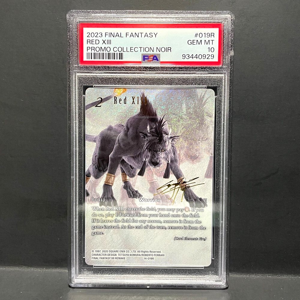 その他 PSA10 RED XIII eBay Auction Item 375595210993 Tcg Cards 2023 Final Fantasy