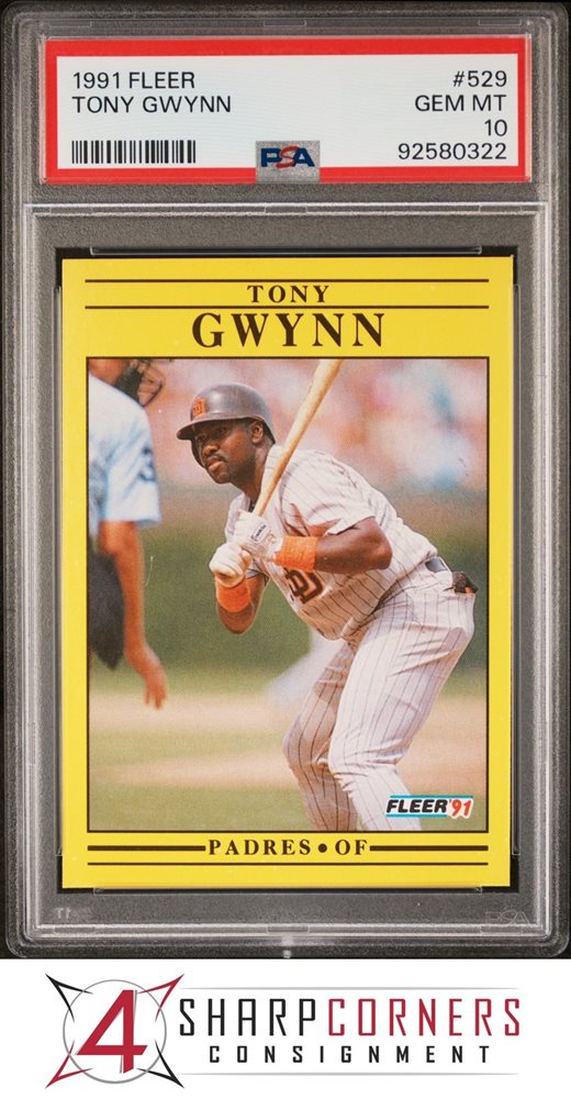 Auction Prices Realized Baseball Cards 1991 FLEER Tony Gwynn