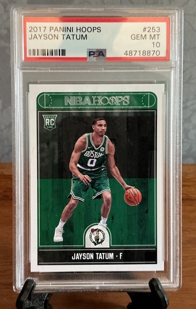 ジェイソン・テイタム 2017 シルバープリズム ルーキーカード PSA9