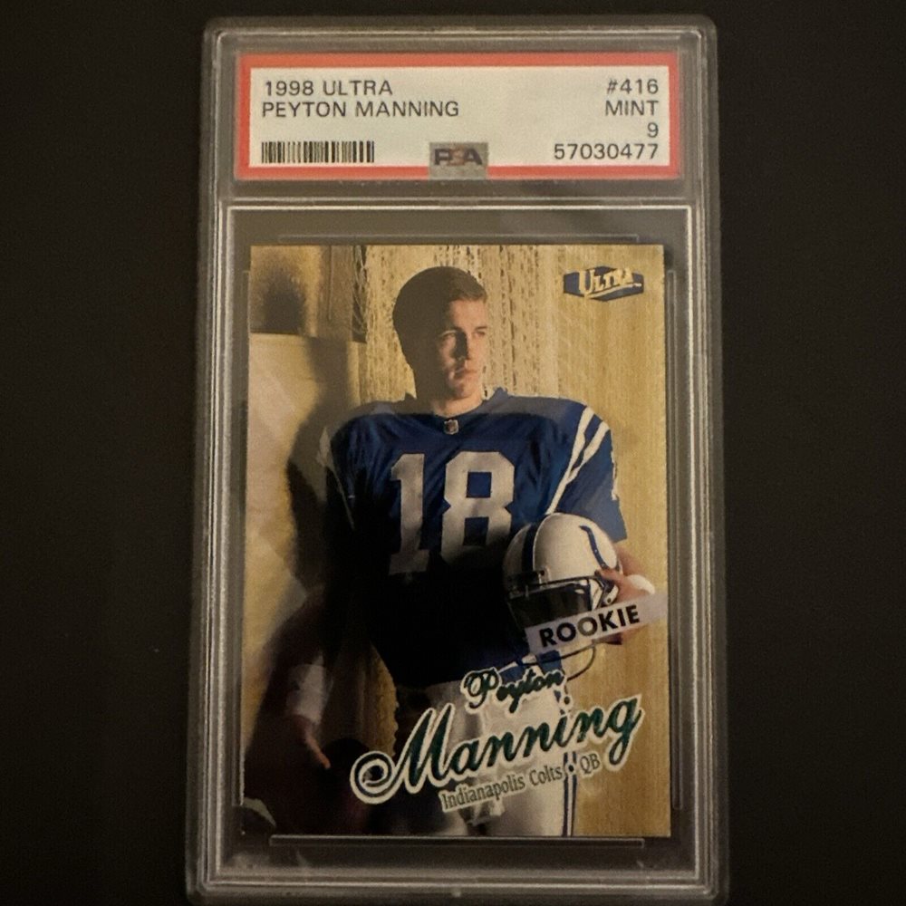 Auction Prices Realized Football Cards 1998 ULTRA Peyton Manning