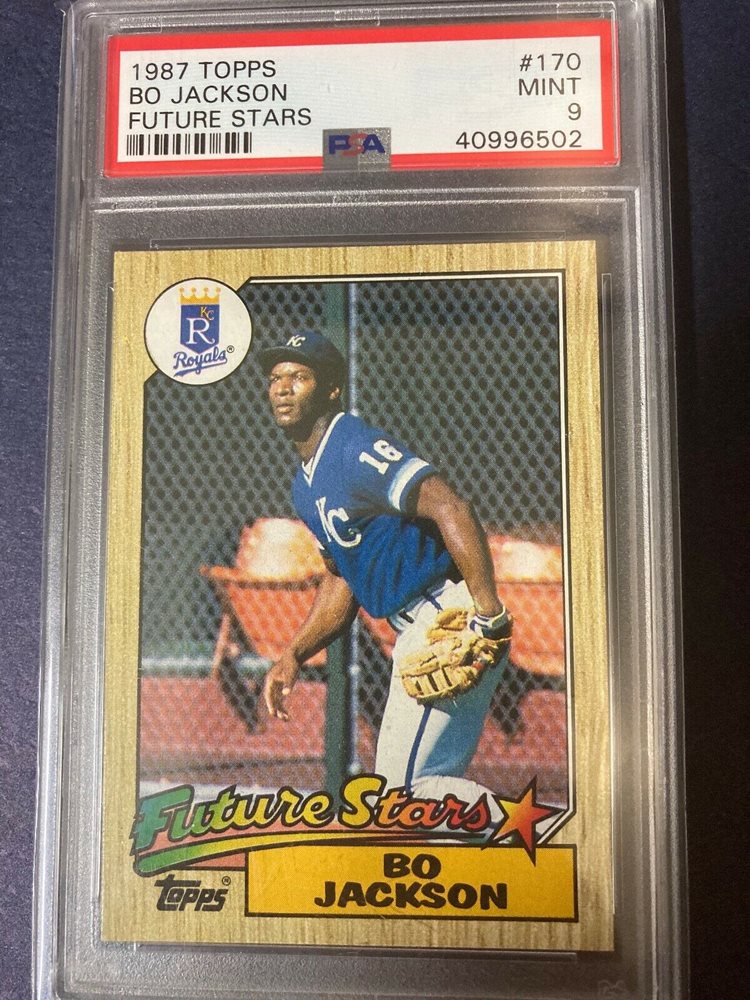 Auction Prices Realized Baseball Cards 1987 Topps BO Jackson Future Stars