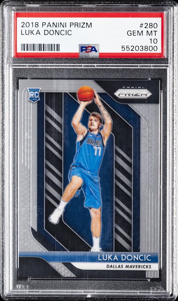 PANINI prizm DONCIC ドンチッチ  ルーキー PSA9 rc Auction Prices Realized Basketball Cards 2018 PANINI PRIZM