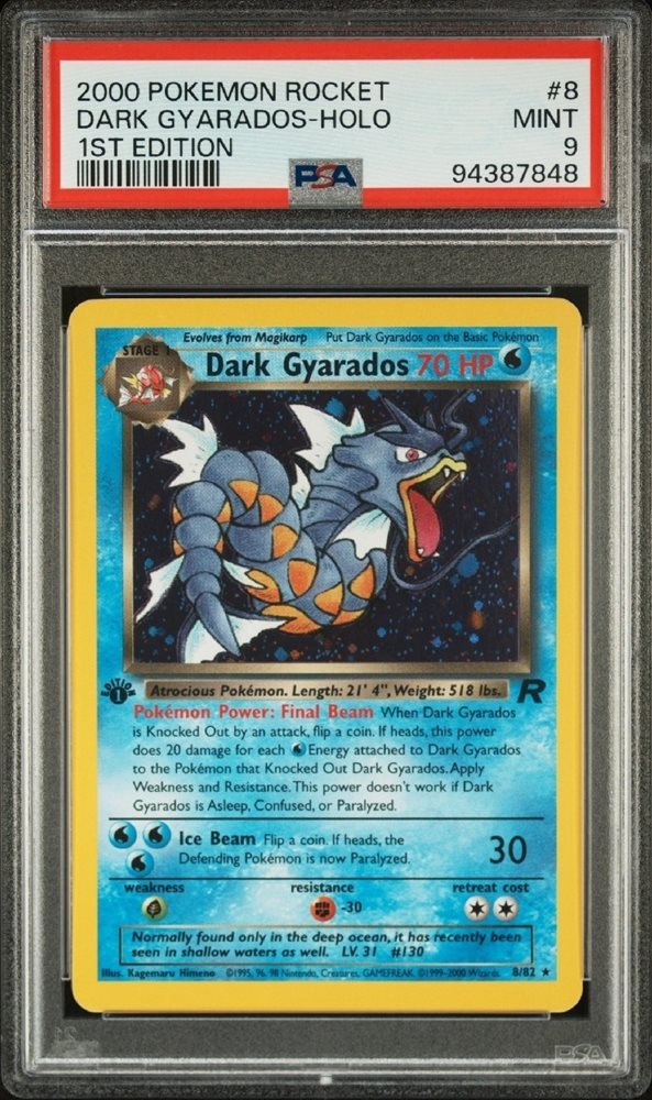 Auction Prices Realized Tcg Cards 2000 POKEMON ROCKET Dark