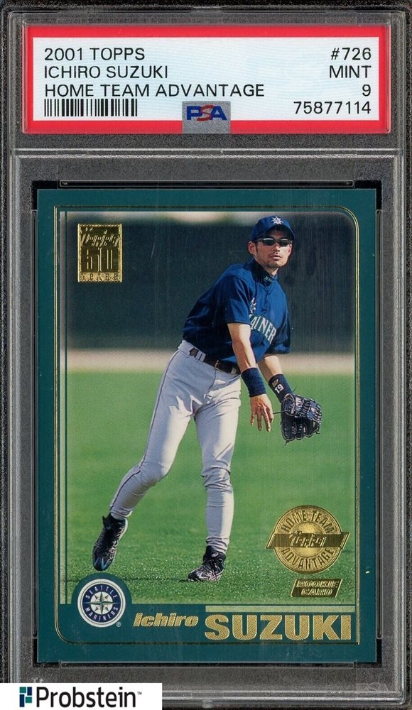 Auction Prices Realized Baseball Cards 2001 TOPPS Ichiro Suzuki