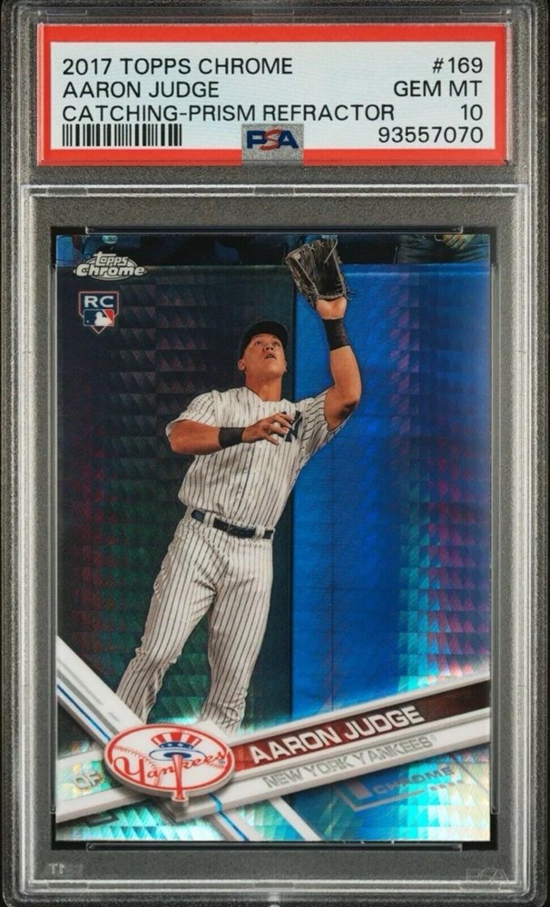 Auction Prices Realized Baseball Cards 2017 TOPPS CHROME Aaron Judge