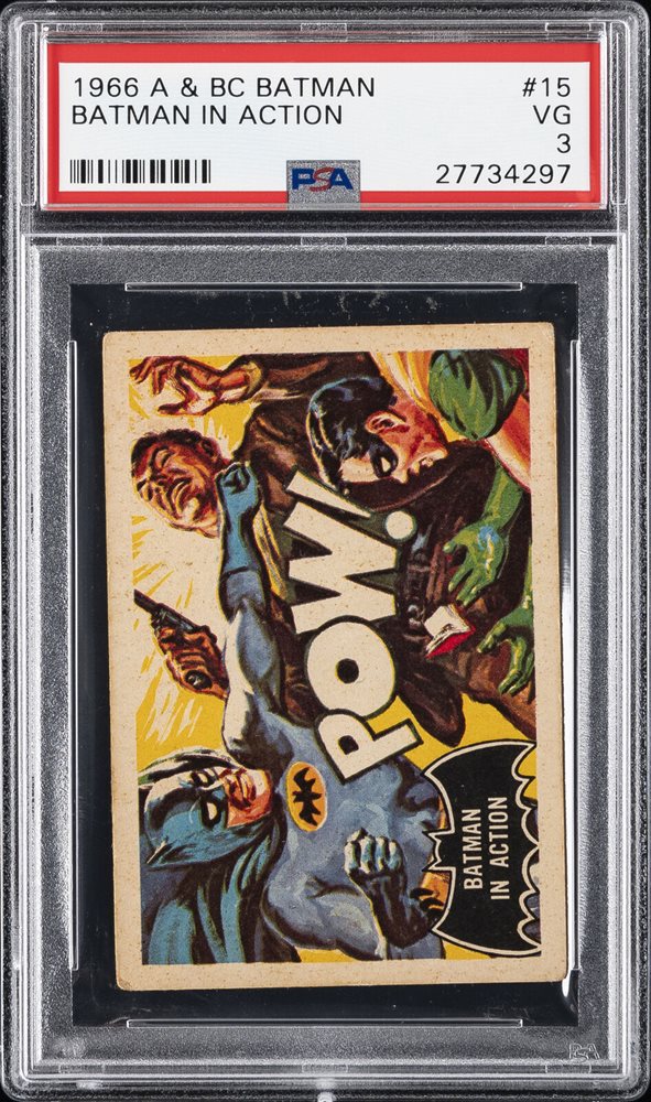 eBay Auction Item 305742605080 Non-Sport Cards 1966 A & Bc Batman ...